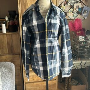 H&M Plaid Slim Fit Button Down Shirt - XL